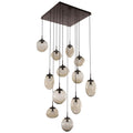 Hammerton Studio Cosmos 38" Wide Artisan Crafted 12 Light Nebula Glass Pendant