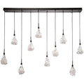 Hammerton Studio Blossom 10 Light 73" Wide LED Multi Light Pendant with Blown Glass Shades