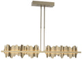 Hildene 51.9" Soft Gold & Soft Gold Short LED Pendant
