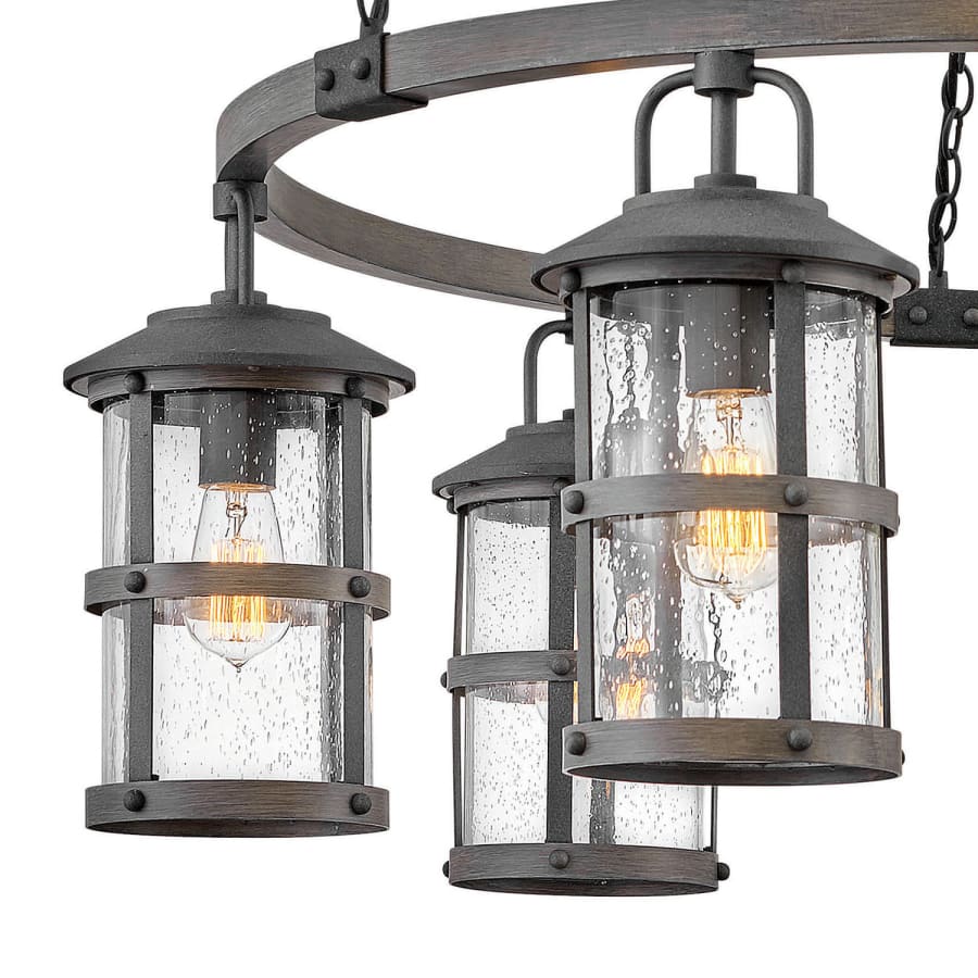 Hinkley Lighting Lakehouse 120v 6 Light 42" Wide Open Air Outdoor Chandelier with LED Bulbs Included