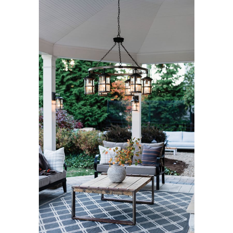 Hinkley Lighting Lakehouse 12v 21w 6 Light 42" Wide Open Air LED Outdoor Chandelier