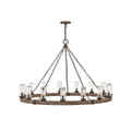 Hinkley Lighting Sawyer 15 Light 46" Wide Open Air Outdoor Chandelier with LED Bulbs Included