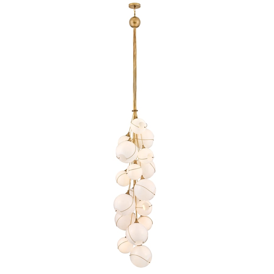 Hinkley Lighting Skye 18 Light 39" Wide Multi Light Pendant with Glass Shades