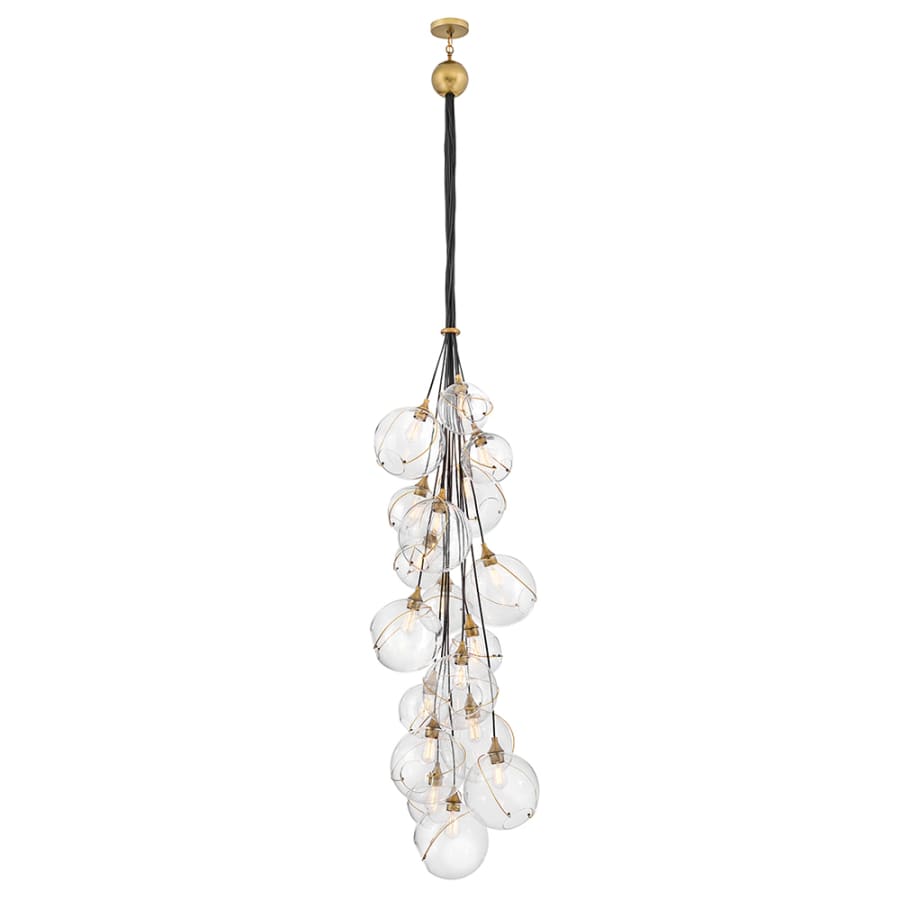 Hinkley Lighting Skye 18 Light 39" Wide Multi Light Pendant with Glass Shades