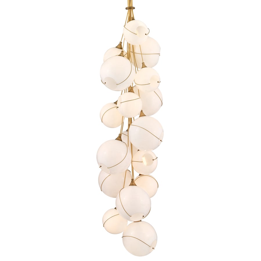 Hinkley Lighting Skye 18 Light 39" Wide Multi Light Pendant with Glass Shades