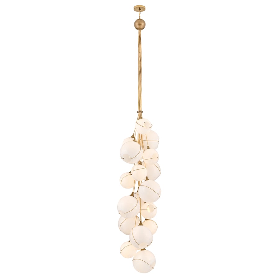 Hinkley Lighting Skye 18 Light 39" Wide Multi Light Pendant with Glass Shades