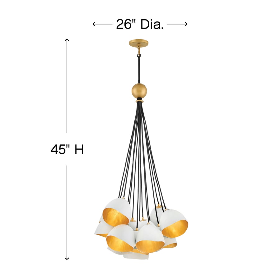 Hinkley Lighting Nula 15 Light 26" Wide Multi Light Lisa McDennon Pendant