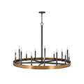 Hinkley Lighting Wells 15 Light 45" Wide Taper Candle Style Chandelier