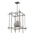 Hubbardton Forge Tura 8 Light 28" Wide Taper Candle Style Chandelier