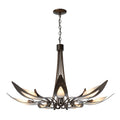 Hubbardton Forge Parasol 7 Light 39" Wide Chandelier