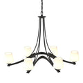 Hubbardton Forge Ribbon 6 Light 39" Wide Chandelier