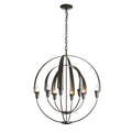 Hubbardton Forge Cirque 8 Light 26" Wide Taper Candle Style Chandelier