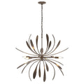 Hubbardton Forge Dahlia 6 Light 33" Wide Taper Candle Style Chandelier