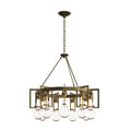 Hubbardton Forge Apothecary 9 Light 35" Wide Chandelier