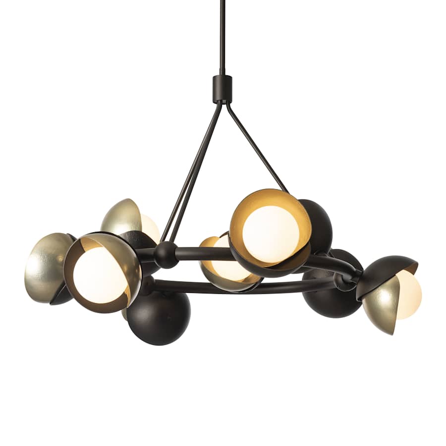 Hubbardton Forge Brooklyn 9 Light 32" Wide Pendant