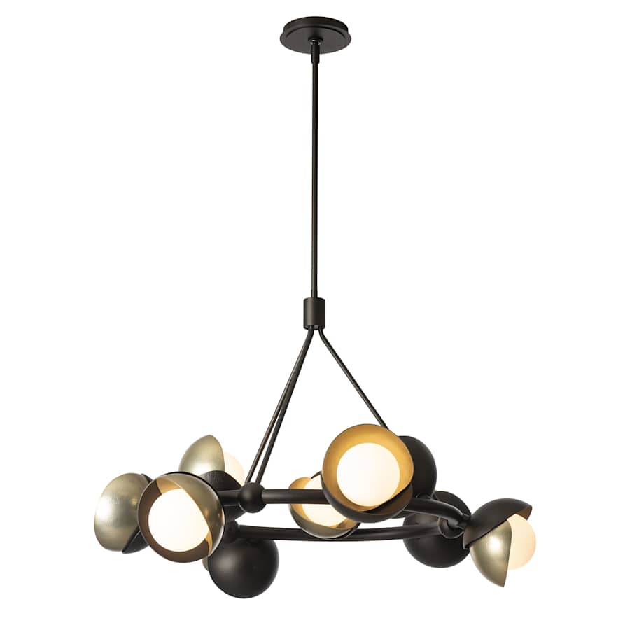 Hubbardton Forge Brooklyn 9 Light 32" Wide Pendant