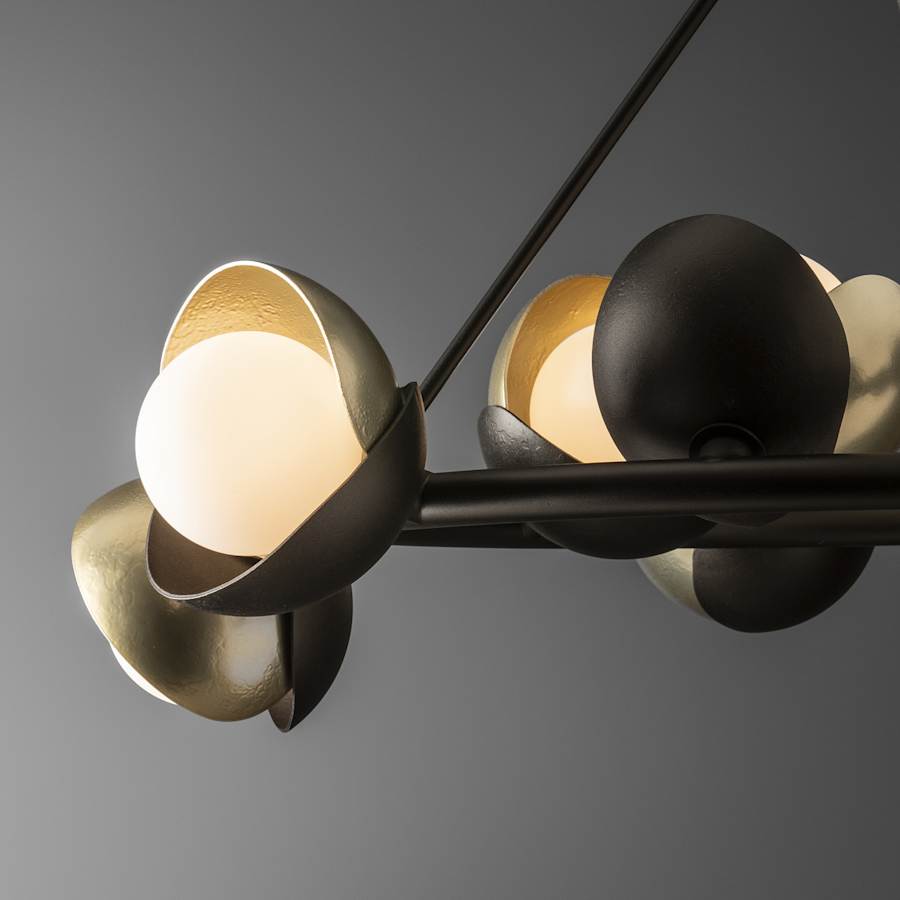 Hubbardton Forge Brooklyn 9 Light 32" Wide Pendant