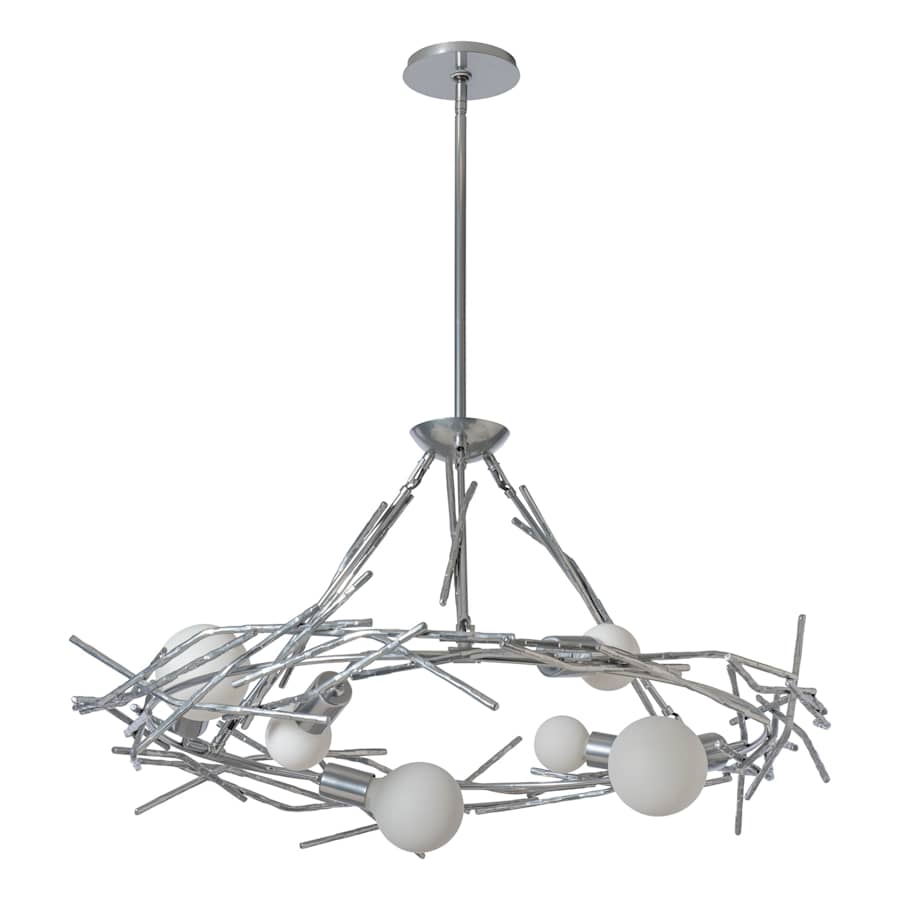 Hubbardton Forge Brindille 6 Light 37" Wide LED Abstract Pendant