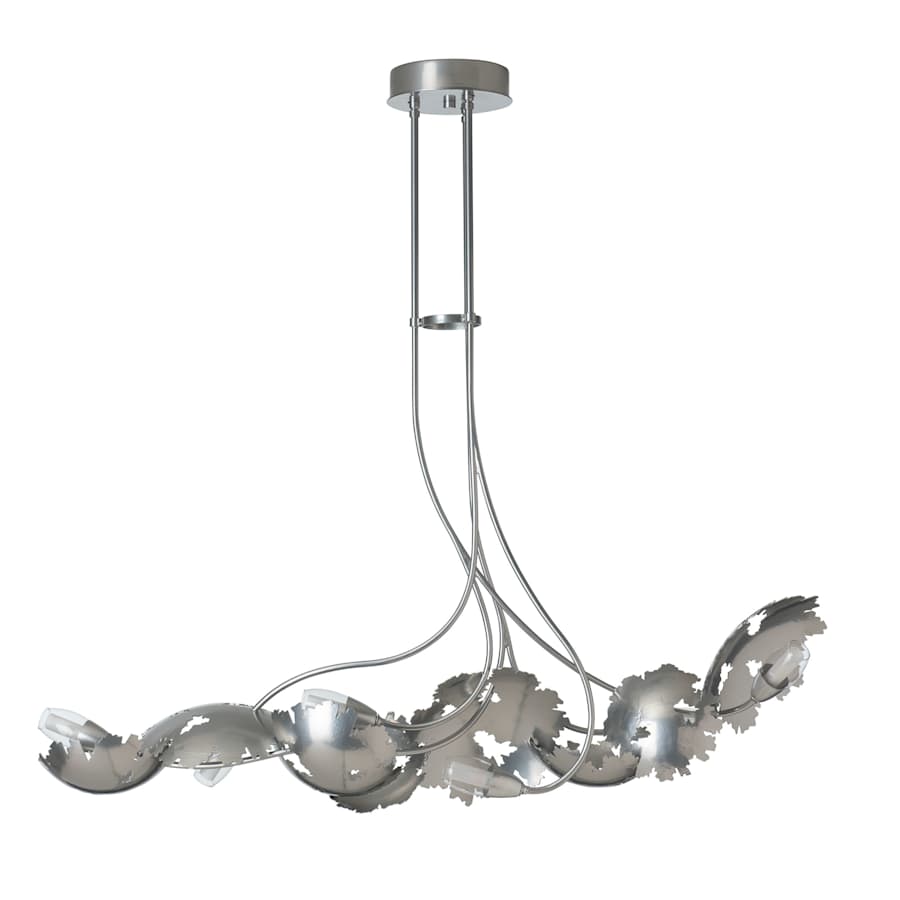 Hubbardton Forge Pangea 6 Light 48" Wide Abstract Linear Pendant