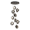 Hubbardton Forge Riza 9 Light 22" Wide Multi Light Pendant