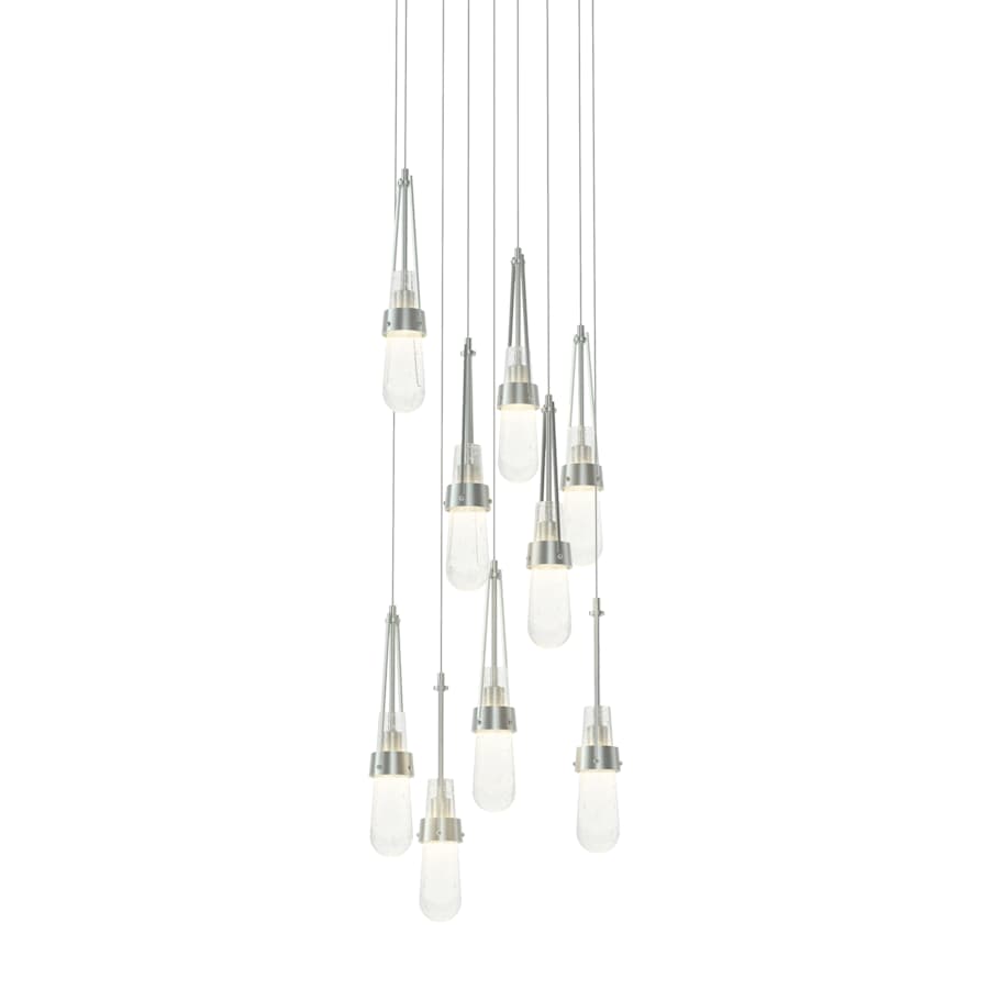 Hubbardton Forge Link 9 Light 21" Wide Multi Light Pendant