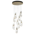 Hubbardton Forge Luma 9 Light 21" Wide Crystal Multi Light Pendant