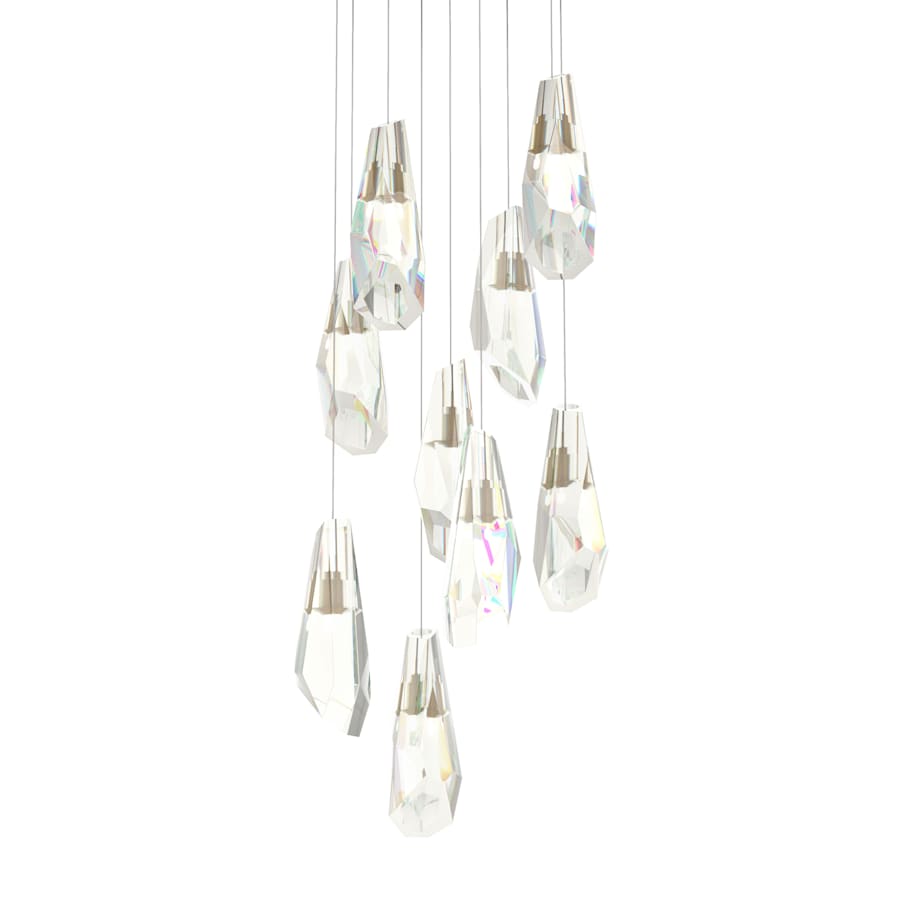 Hubbardton Forge Luma 9 Light 21" Wide Multi Light Pendant
