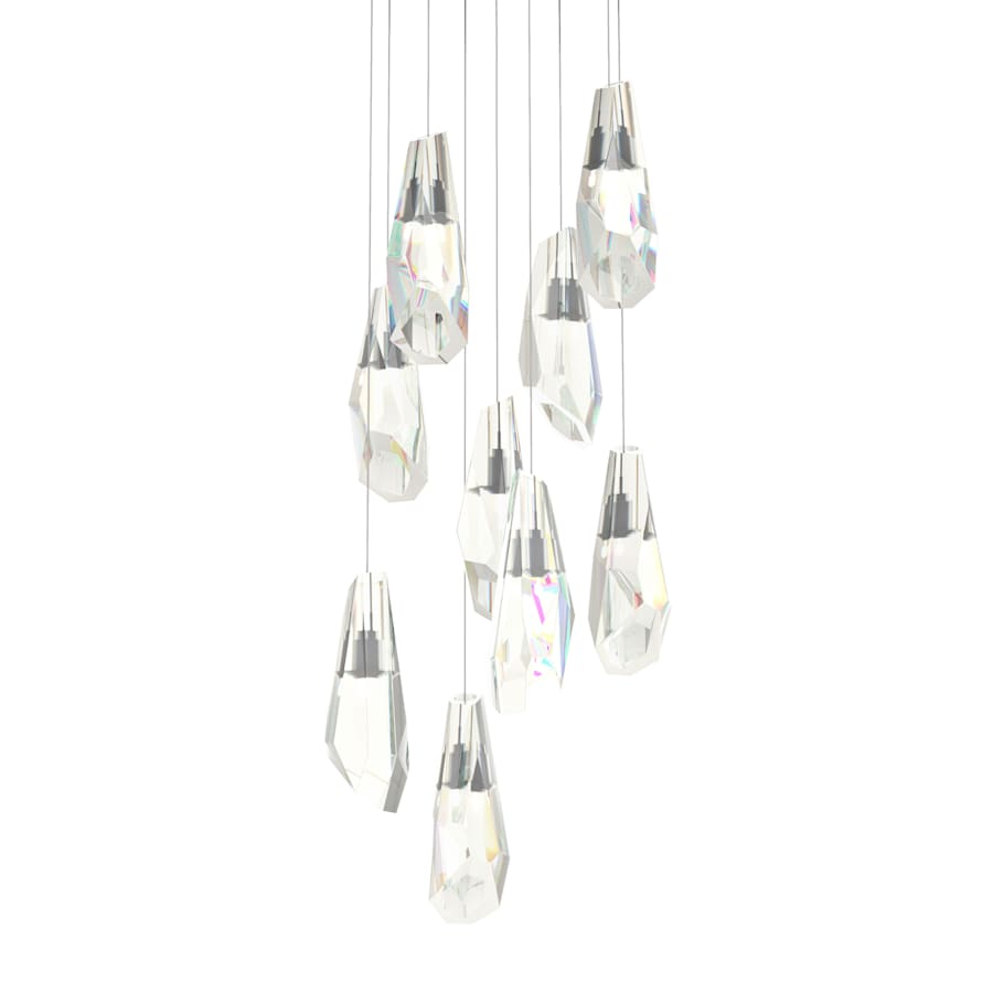 Hubbardton Forge Luma 9 Light 21" Wide Multi Light Pendant