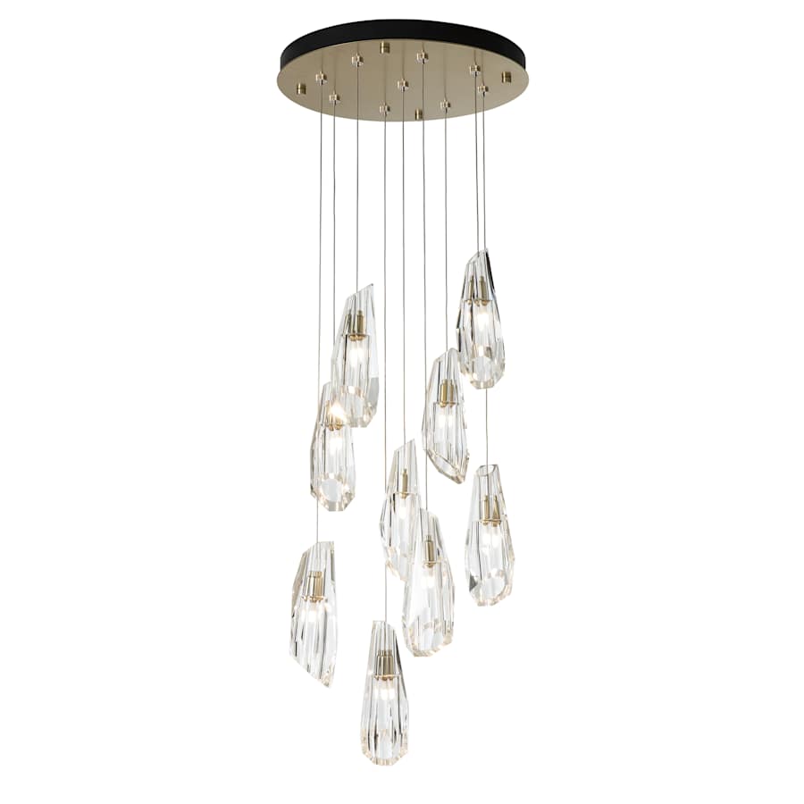 Hubbardton Forge Luma 9 Light 21" Wide Multi Light Pendant