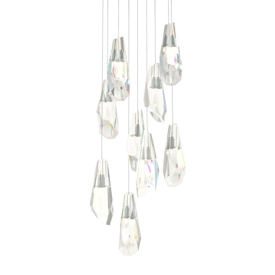 Hubbardton Forge Luma 9 Light 21" Wide Multi Light Pendant