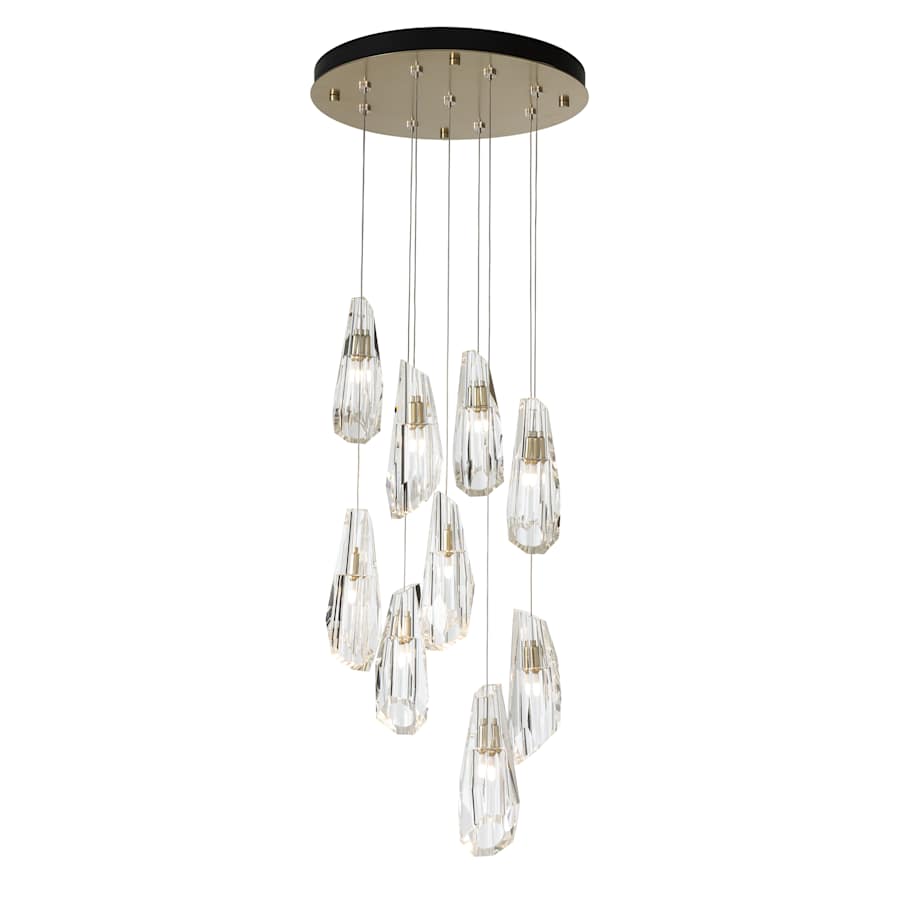 Hubbardton Forge Luma 9 Light 21" Wide Multi Light Pendant