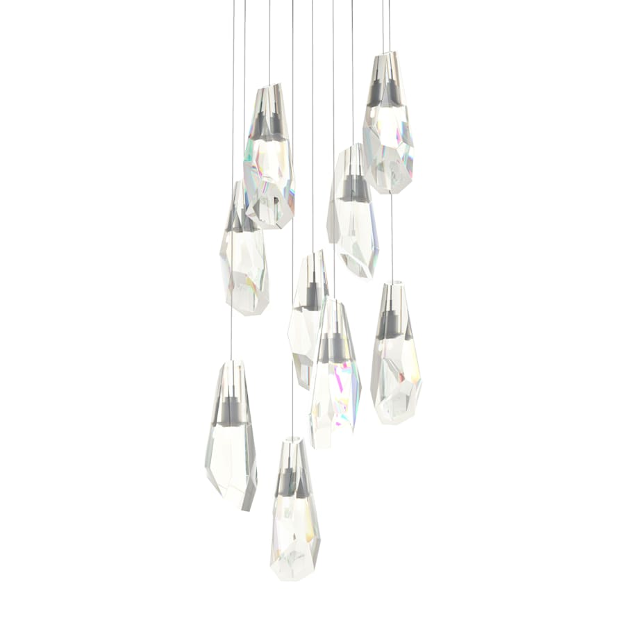 Hubbardton Forge Luma 9 Light 21" Wide Multi Light Pendant
