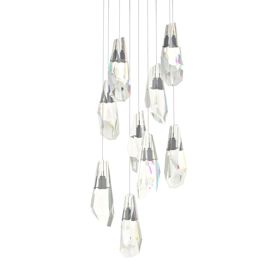 Hubbardton Forge Luma 9 Light 21" Wide Multi Light Pendant