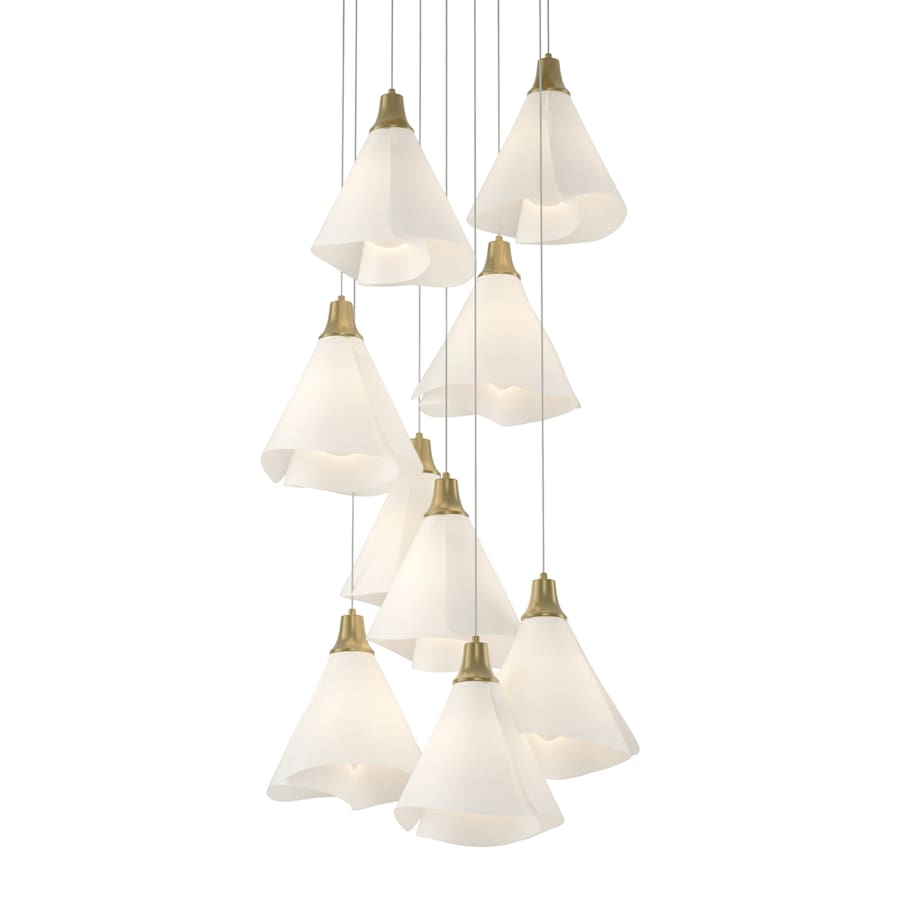 Hubbardton Forge Mobius 9 Light 21" Wide Multi Light Pendant