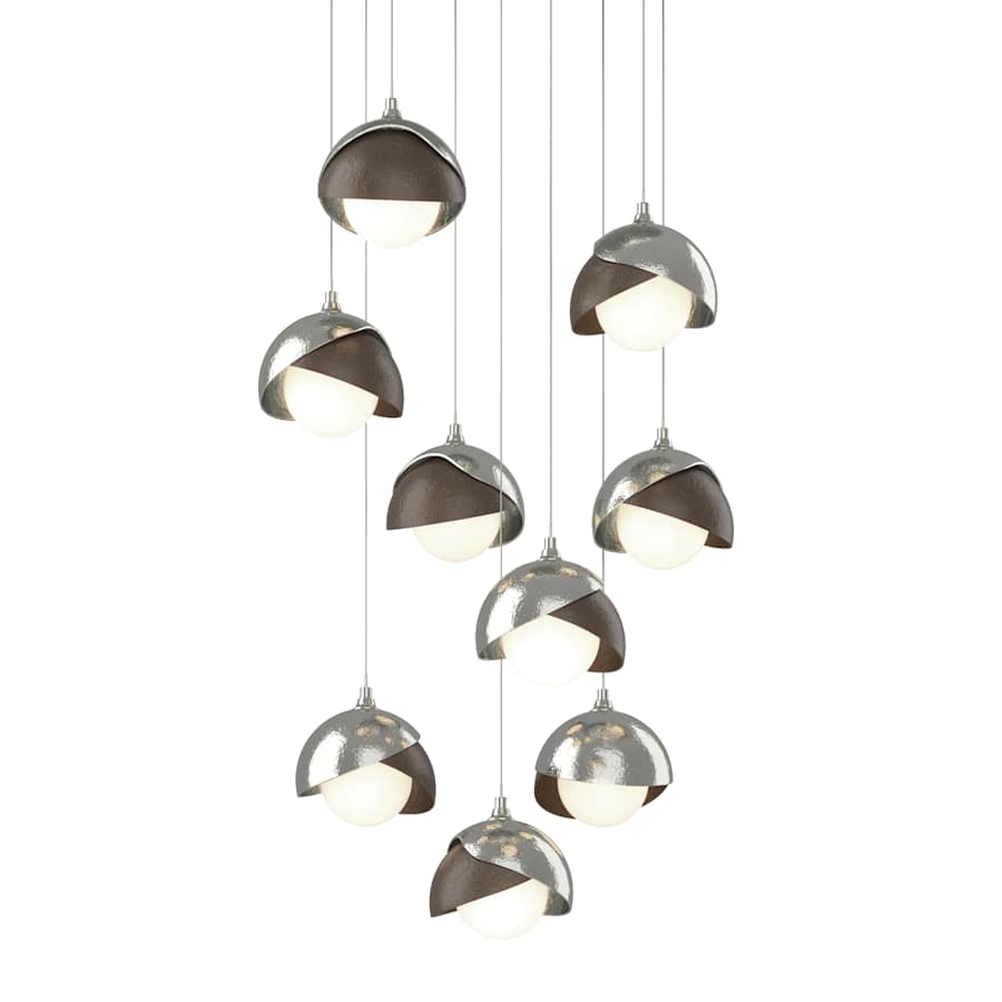 Hubbardton Forge Brooklyn 9 Light 21" Wide Suspension Multi Light Pendant
