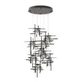 Hubbardton Forge Tura 9 Light 30" Wide Multi Light Pendant