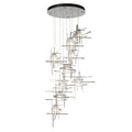 Hubbardton Forge Tura 9 Light 30" Wide Abstract Multi Light Pendant