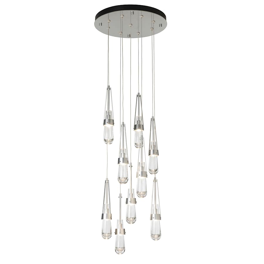 Hubbardton Forge Link 9 Light 21" Wide Multi Light Pendant