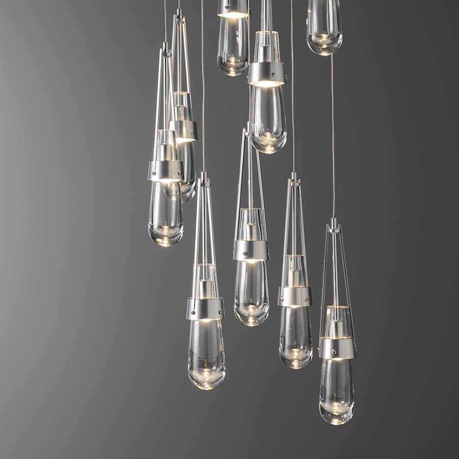 Hubbardton Forge Link 9 Light 21" Wide Multi Light Pendant