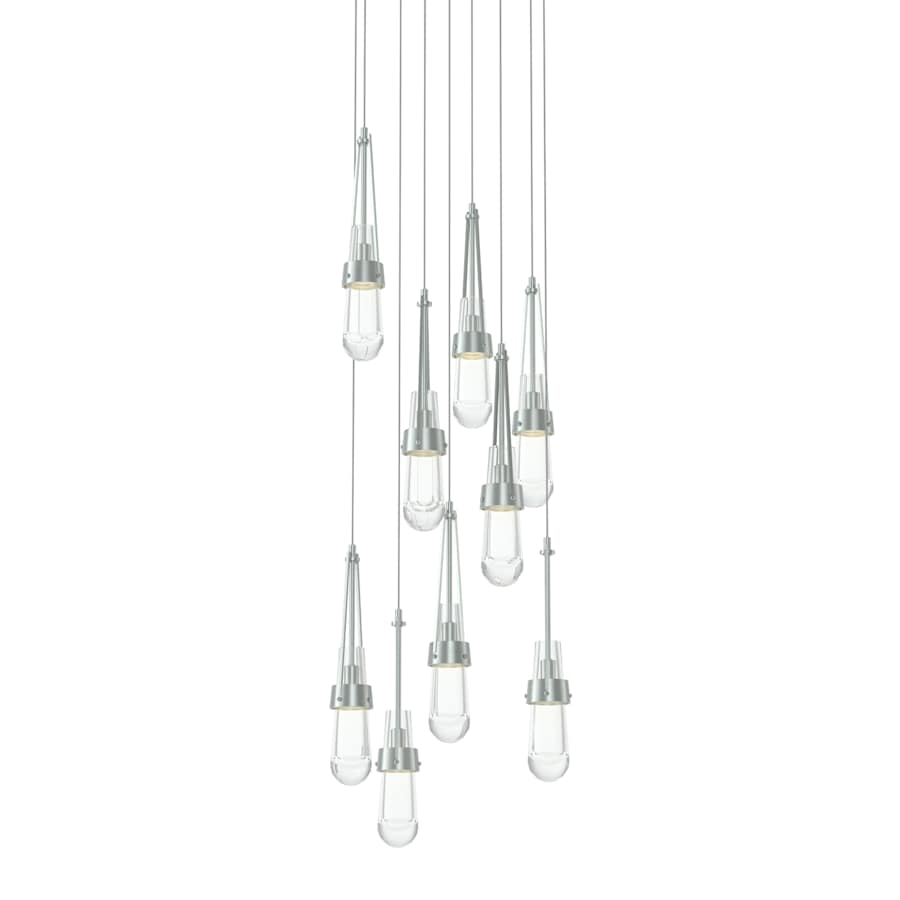 Hubbardton Forge Link 9 Light 21" Wide Multi Light Pendant