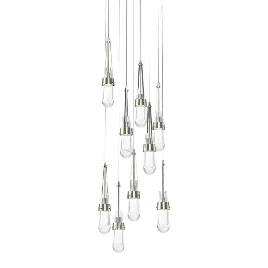 Hubbardton Forge Link 9 Light 21" Wide Multi Light Pendant