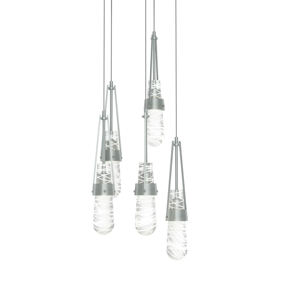 Hubbardton Forge Link 5 Light 13" Wide Multi Light Pendant