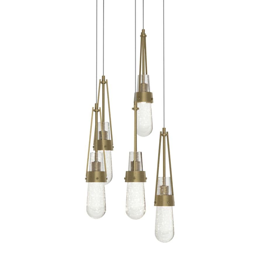 Hubbardton Forge Link 5 Light 13" Wide Multi Light Pendant