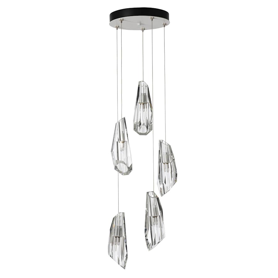 Hubbardton Forge Luma 5 Light 15" Wide Crystal Multi Light Pendant
