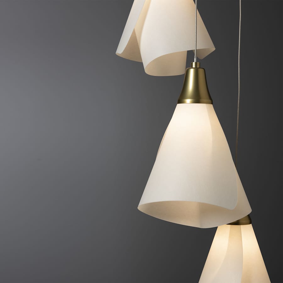Hubbardton Forge Mobius 9 Light 21" Wide Multi Light Pendant