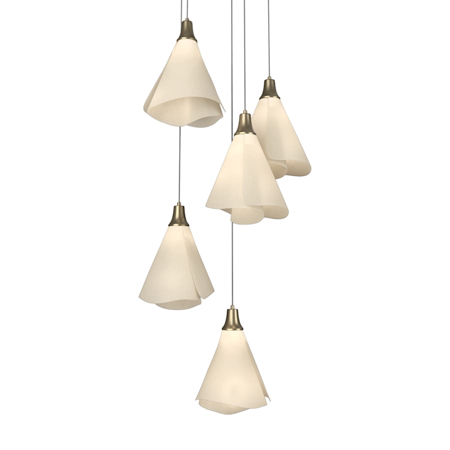 Hubbardton Forge Mobius 9 Light 21" Wide Multi Light Pendant