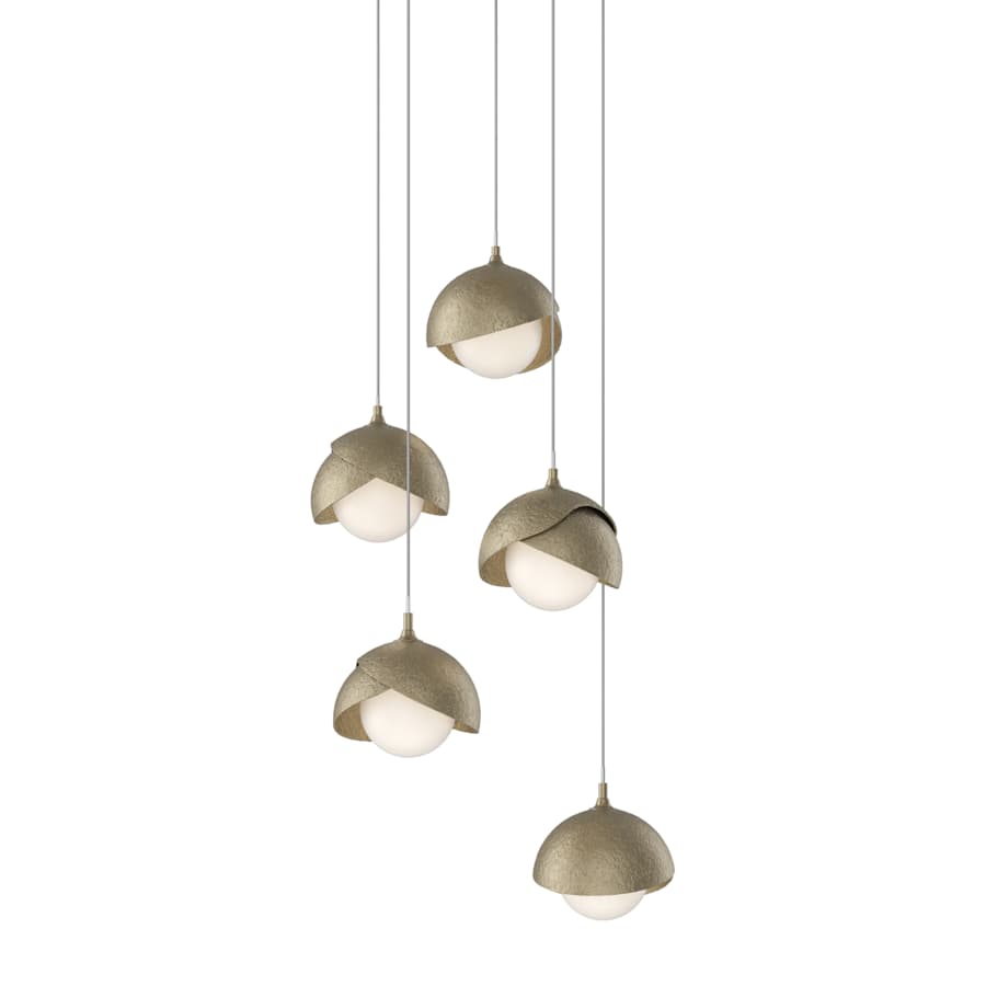 Hubbardton Forge Brooklyn 5 Light 16" Wide Suspension Multi Light Pendant