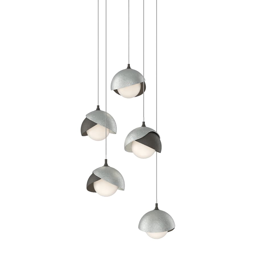 Hubbardton Forge Brooklyn 5 Light 16" Wide Suspension Multi Light Pendant