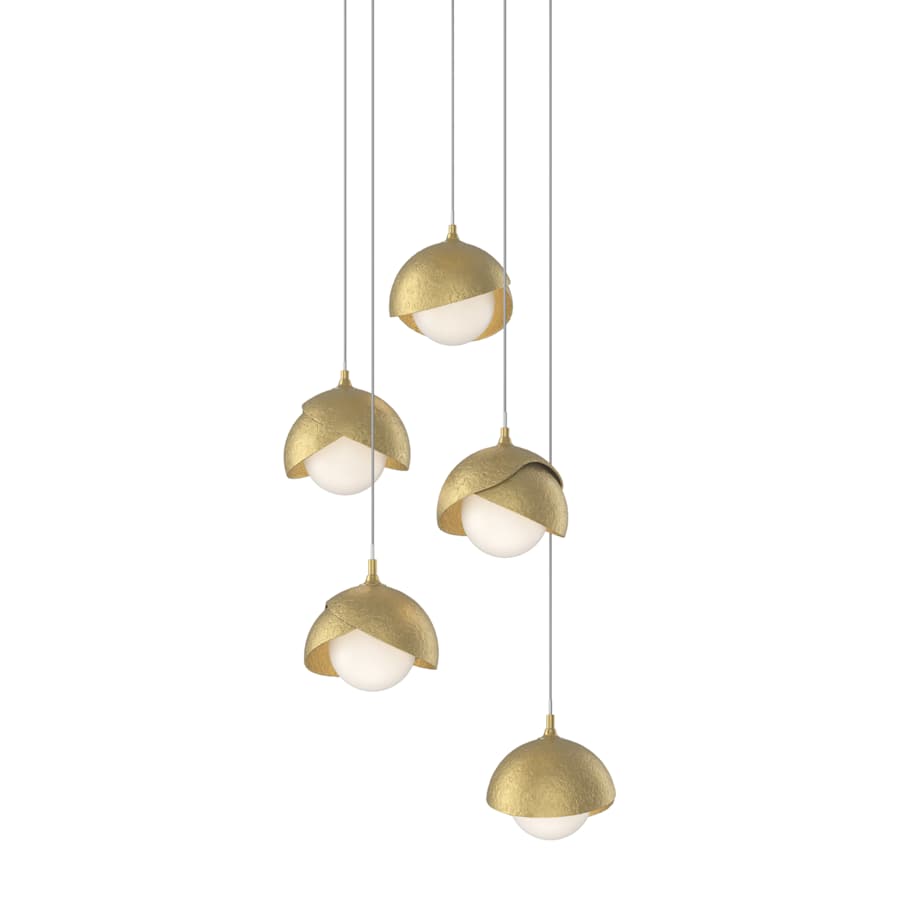 Hubbardton Forge Brooklyn 5 Light 16" Wide Suspension Multi Light Pendant