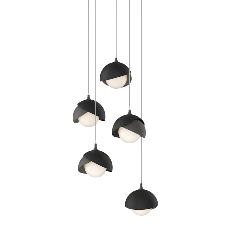 Hubbardton Forge Brooklyn 5 Light 16" Wide Suspension Multi Light Pendant